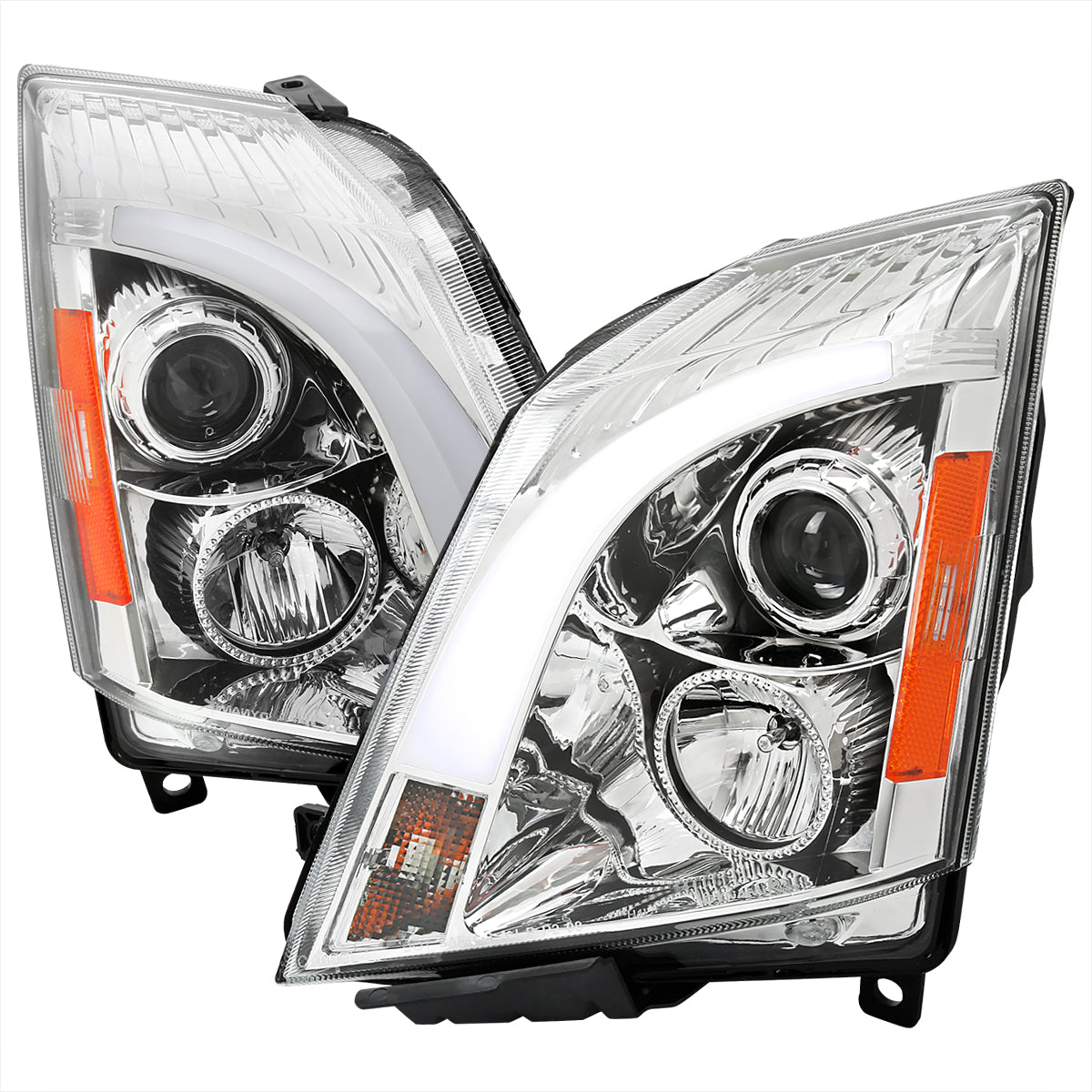 Spec-D Projector Headlights Cadillac CTS (2008-2014) Sequential