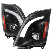 Load image into Gallery viewer, Spec-D Projector Headlights Cadillac CTS (2008-2014) Sequential Switchback LED DRL - Black / Chrome / Smoked Alternate Image