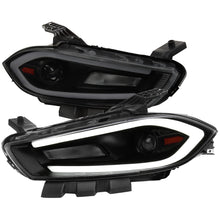 Load image into Gallery viewer, Spec-D Projector Headlights Dodge Dart (13-16) w/ Optional LED Bar - Black / Chrome / Smoked Alternate Image