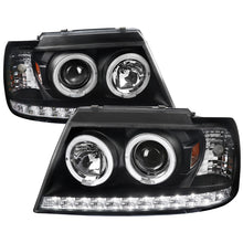 Load image into Gallery viewer, 229.95 Spec-D Projector Headlights Ford Explorer (2002-2005) Dual Halo w/ LED - Black / Smoke / Chrome - Redline360 Alternate Image