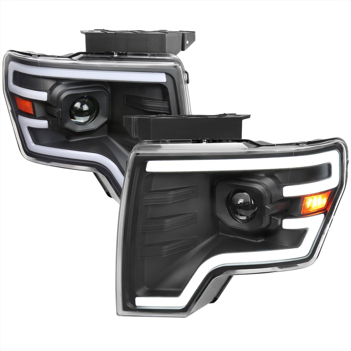 ディライト様 Spec-D Projector Headlights Ford F150 (09-14) Sequential Switchback LE