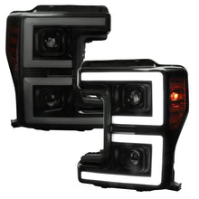 Load image into Gallery viewer, 369.95 Spec-D Projector Headlights Ford F250/F350/F450 (2017-2019) Sequential LED - Black / Tinted / Clear - Redline360 Alternate Image