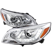 Load image into Gallery viewer, 269.95 Spec-D OEM Replacement Headlights Chevy Malibu (2013-2014-2015) Black / Chrome - Redline360 Alternate Image