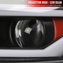 Load image into Gallery viewer, 489.95 Spec-D Projector Headlights Ford Mustang (15-17) Shelby (18-20) w/ LED Bar - Xenon HID - Black or Chrome - Redline360 Alternate Image