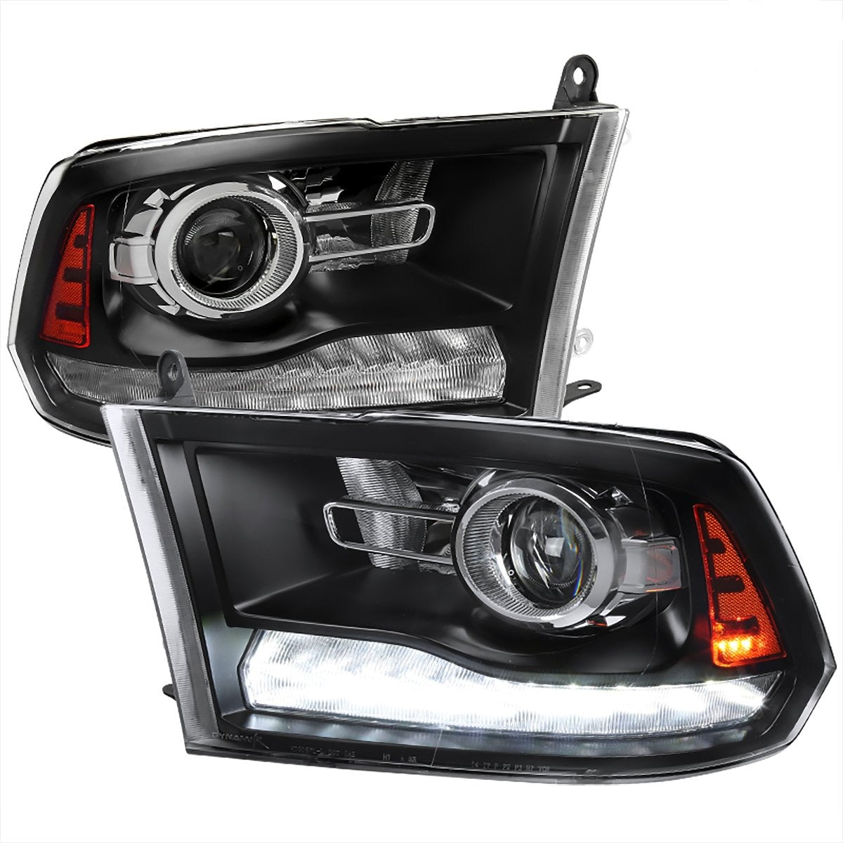 Spec-D Projector Headlights Dodge Ram (09-18) Sequential