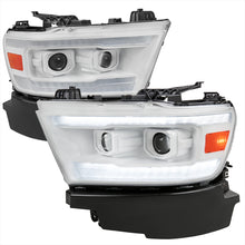 Load image into Gallery viewer, Spec-D Projector Headlights Ram 1500 (19-22) Switchback Sequential LED Black / Clear Alternate Image