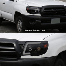 Load image into Gallery viewer, 269.95 Spec-D Projector Headlights Toyota Tacoma (05-11) Sequential - Black / Smoke / Chrome - Redline360 Alternate Image