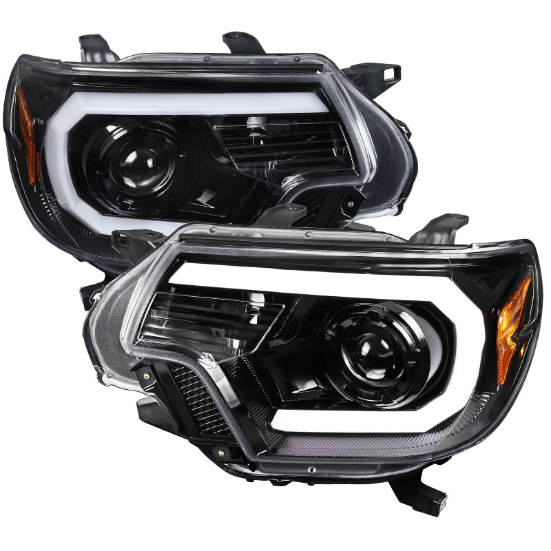 Spec-D Projector Headlights Toyota Tacoma (2012-2015) C-Light Bar