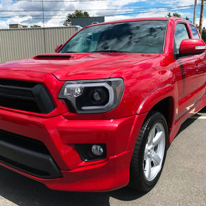 309.95 Spec-D Projector Headlights Toyota Tacoma (2012-2015) C-Light Bar - Black or Chrome - Redline360