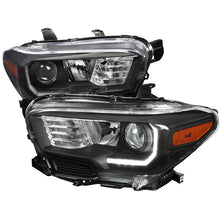 Load image into Gallery viewer, Spec-D Projector Headlights Toyota Tacoma 3rd Gen (2016-2023) Black or Chrome w/ LED - Black / w/ OEM LED Alternate Image