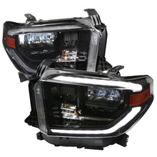 Load image into Gallery viewer, 429.95 Spec-D Projector Headlights Toyota Tundra (2014-2020) LED Sequential DRL Black/Chrome - Redline360 Alternate Image