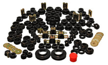 Load image into Gallery viewer, Energy Suspension Hyper-Flex Master Bushing Set Jeep Wrangler TJ / LJ (97-06) Black or Red - Black Alternate Image