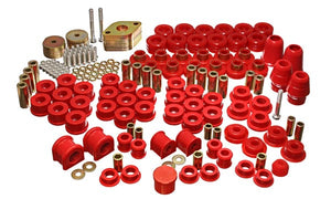 626.79 Energy Suspension Hyper-Flex Master Set Jeep Wrangler (2007-2014) Red or Black - Redline360