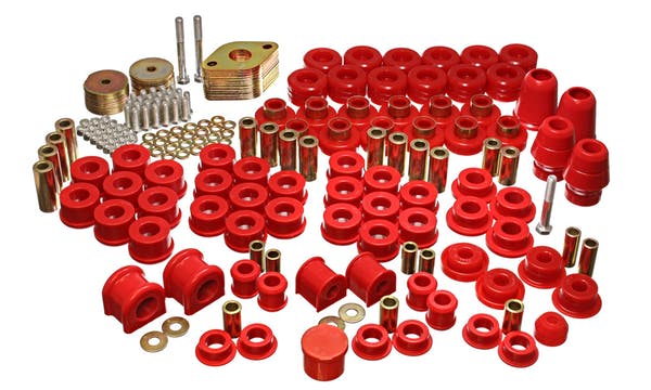 626.79 Energy Suspension Hyper-Flex Master Set Jeep Wrangler (2007-2014) Red or Black - Redline360