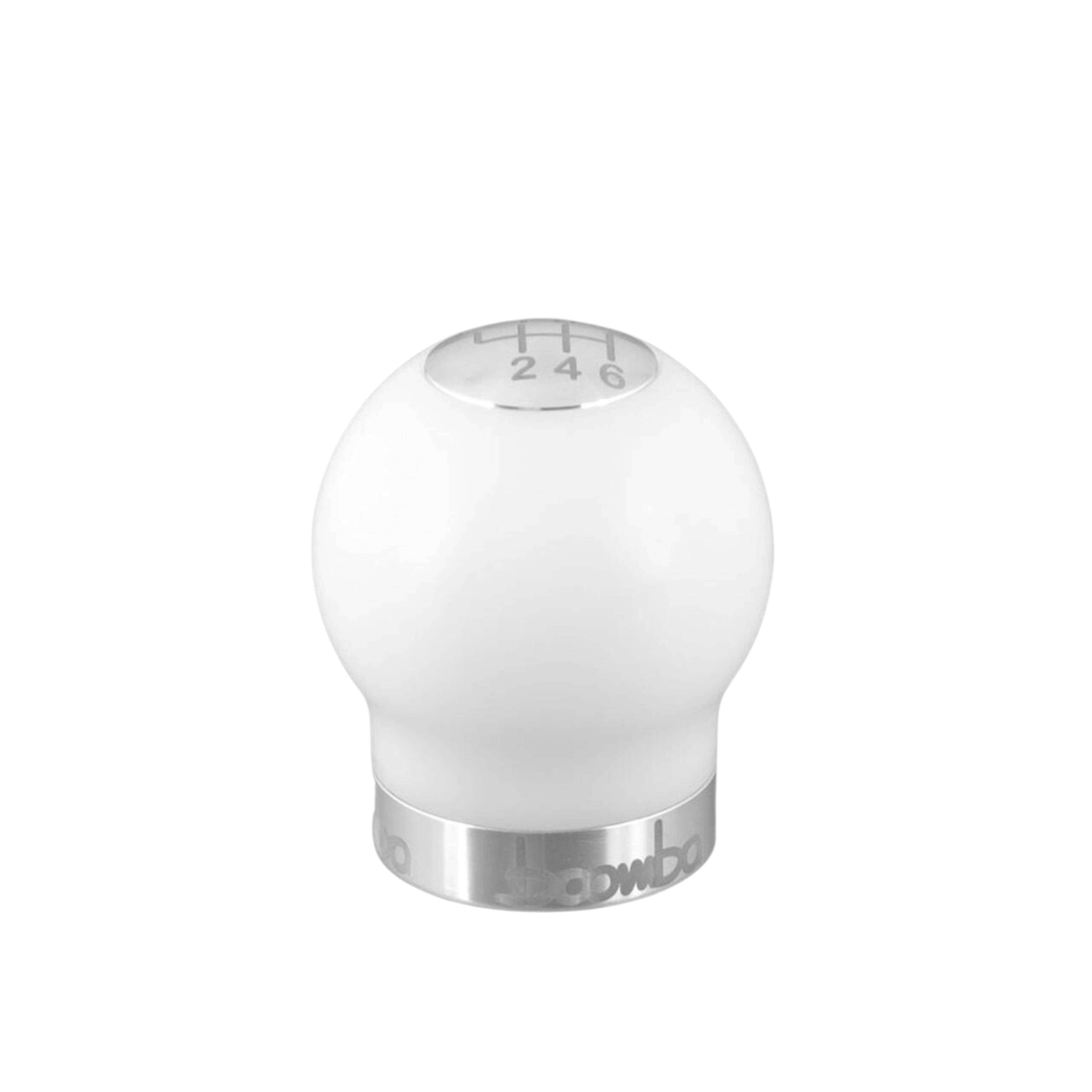 Boomba Racing Round Shift Knob Ford Fiesta ST (14-19) [270g V2] White