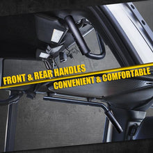 Load image into Gallery viewer, Xprite Grab Handles Jeep Wrangler JK/JKU (2007-2018) Black - Front &amp; Rear / Front only / Rear only - Front &amp; Rear - Black Alternate Image