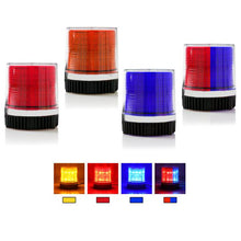 Load image into Gallery viewer, 22.49 Xprite 12 LED 6W LED Magnetic Mount Strobe and Rotating Beacon Light - Blue / Red / Red-Blue / Amber - Redline360 Alternate Image