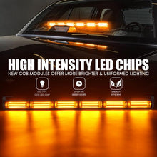 Load image into Gallery viewer, 68.99 Xprite COB LED Strobe Light Bar 27" G2 Vigilante Series 30W Traffic Advisor - White-Red/Amber - Redline360 Alternate Image