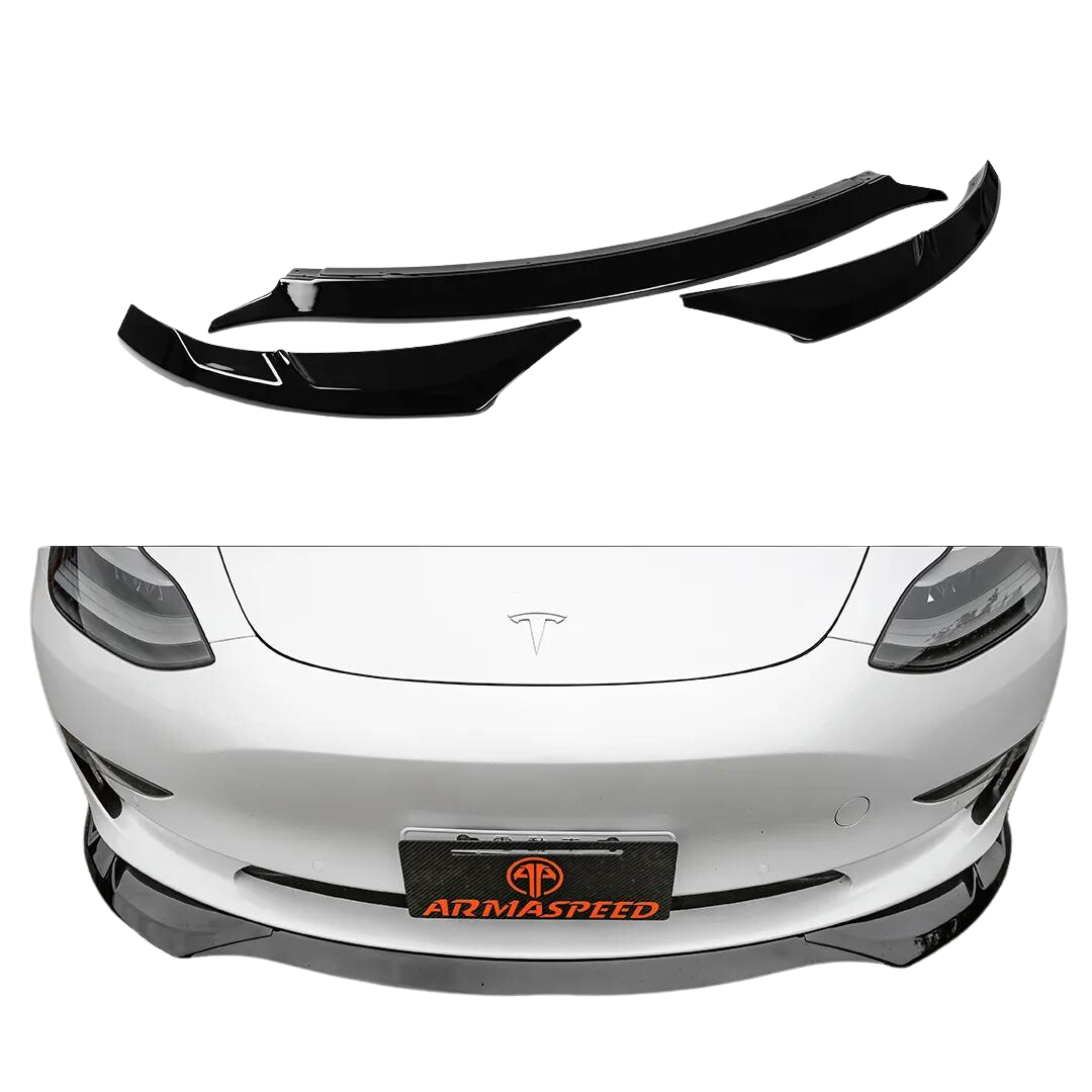 NOBLESSE Aero Rear Diffuser (FRP), Body Kit Pieces for Tesla Model 3