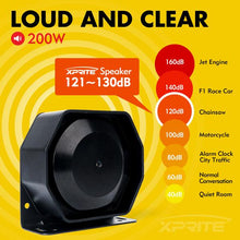 Load image into Gallery viewer, 53.99 Xprite 200W Compact Loud Speaker Siren Horn - G1 / G2 - Redline360 Alternate Image