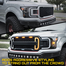 Load image into Gallery viewer, 269.99 Xprite Raptor Style Grill Ford F150 (2018-2019) w/ DRL Lights &amp; Turn Signals - Redline360 Alternate Image