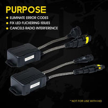Load image into Gallery viewer, Xprite Reflex Series LED Headlight Canbus Anti-Flicker Resistor Decoder - H8 H9 H11 Alternate Image