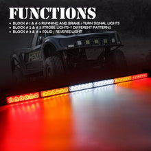 Load image into Gallery viewer, 125.99 Xprite LED Strobe Light Bar RZ Series (36") Offroad Rear Chase - RBYYBR/RYBBYR/RYBYBR/RYWWYR - Redline360 Alternate Image