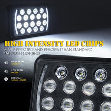 Load image into Gallery viewer, Xprite LED Headlights Insight Series [w/ High/Low Beam and DRL] 4x6" - HL-4X6-G3-K - Default Title Alternate Image