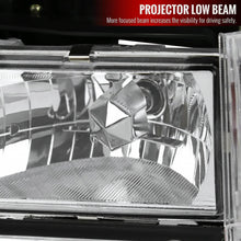 Load image into Gallery viewer, Spec-D OEM Replacement Headlights Chevy Suburban / Tahoe (88-93) [w/ Bumper &amp; Corner Lights Set] Chrome or Black Housing - Chrome Alternate Image