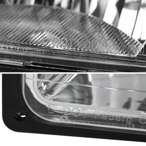 110.00 Spec-D OEM Replacement Headlights Chevy Blazer Full Size / Silverado (88-93) w/ Bumper & Corner Lights - Chrome or Black - Redline360