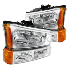 Load image into Gallery viewer, 109.95 Spec-D OEM Replacement Headlights Chevy Silverado / Avalanche (2003-2007) Black or Chrome - Redline360 Alternate Image