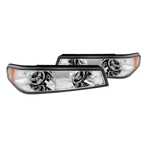 Spec-D Corner Lights Colorado / Canyon (04-12) Black / Smoked / Clear Lens