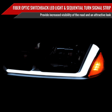 Load image into Gallery viewer, Spec-D Headlights Dodge Charger (2006-2010) Switchback Sequential LED Bar Alternate Image