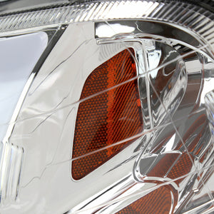 Spec-D Headlights Honda Civic EK (99-00) JDM Euro or DRL LED Bar - Black or Chrome