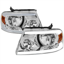 Load image into Gallery viewer, 115.00 Spec-D OEM Replacement Headlights Ford F150 (04-08) Optional LED Bar - Black or Chrome - Redline360 Alternate Image