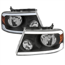 Load image into Gallery viewer, 115.00 Spec-D OEM Replacement Headlights Ford F150 (04-08) Optional LED Bar - Black or Chrome - Redline360 Alternate Image