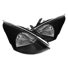 Load image into Gallery viewer, Spec-D OEM Replacement Headlights Ford Focus (00-04) Matte Black or Chrome Housing - Black Alternate Image