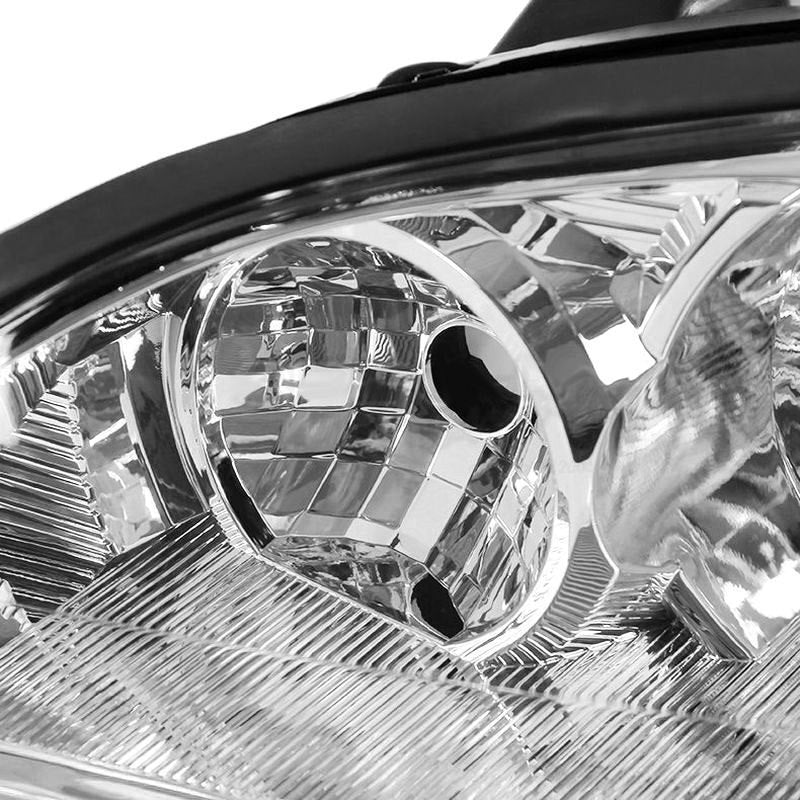 Spec-D OEM Replacement Headlights Ford Focus (05-07) Matte Black or Ch