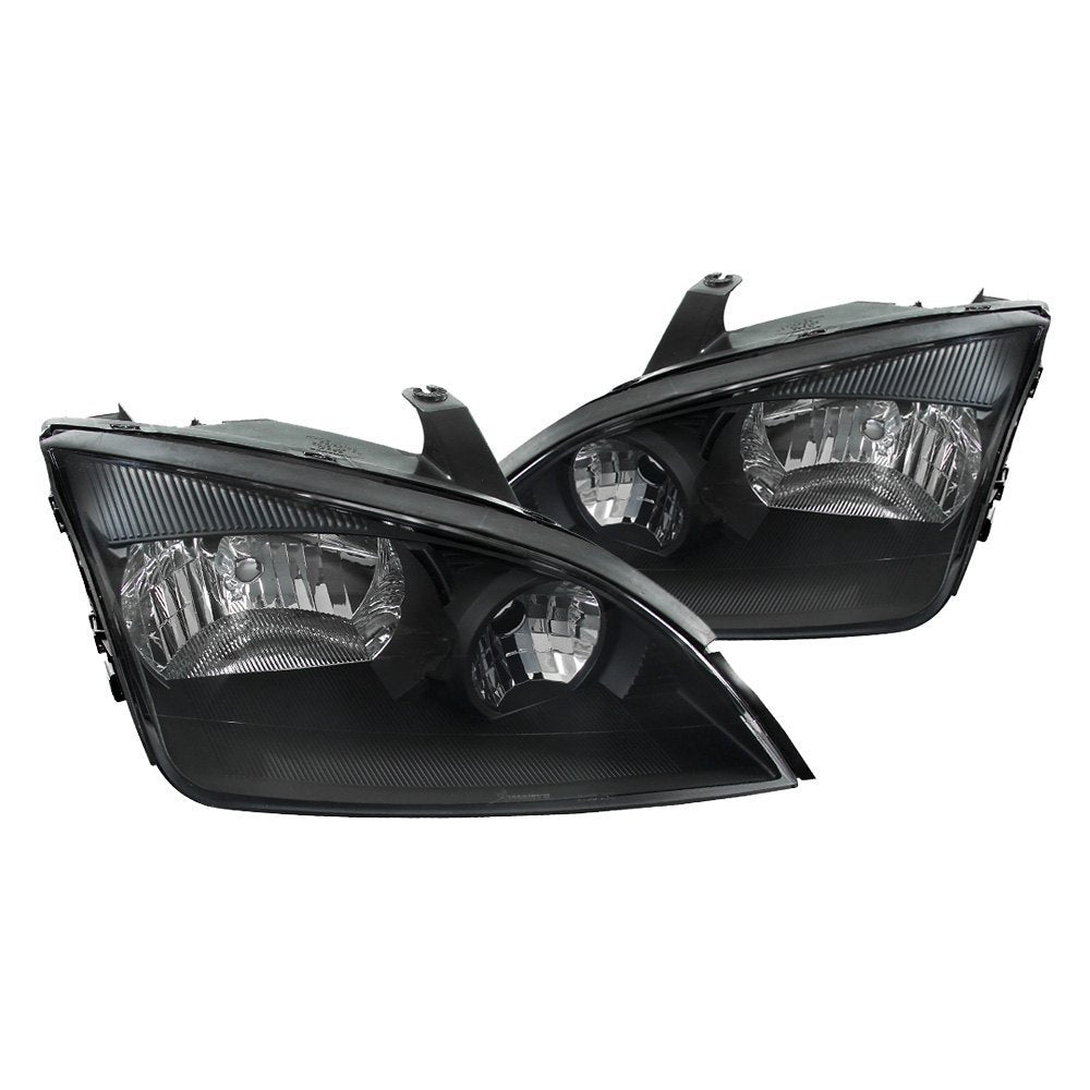 Spec-D OEM Replacement Headlights Ford Focus (05-07) Matte Black or Ch ...