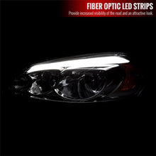 Load image into Gallery viewer, Spec-D Headlights Chevy Monte Carlo (2006-2007) w/ LED Strip - Smoked Alternate Image