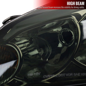Spec-D Headlights Chevy Impala (06-13) Limited (14-16)w/ LED Strip - Smoked