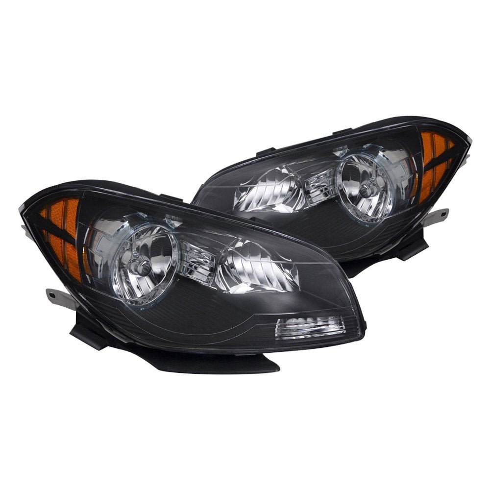 Spec-D OEM Replacement Headlights Chevy Malibu (08-12) Black or