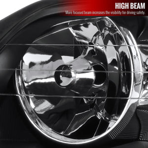 209.95 Spec-D Replacement Headlights Lincoln Town Car (2005-2011) Black or Chrome - Redline360