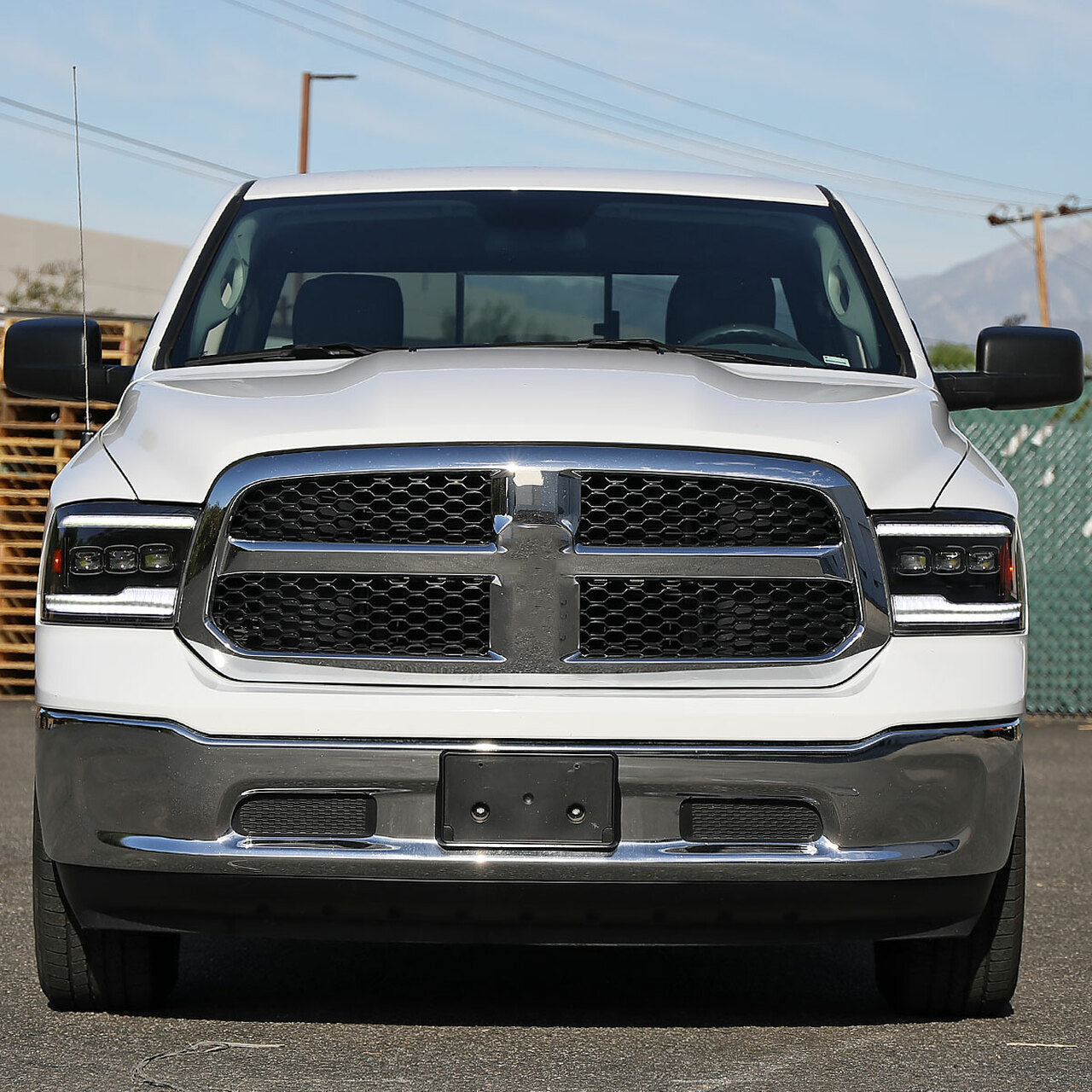 Spec-D Projector Headlights Dodge Ram (09-18) Full LED - Switchback Se ...