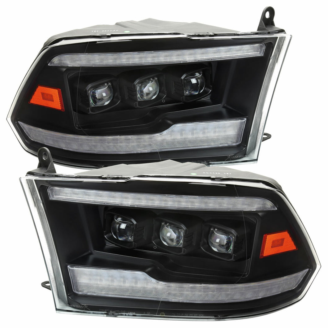 Spec-D Projector Headlights Dodge Ram (09-18) Full LED