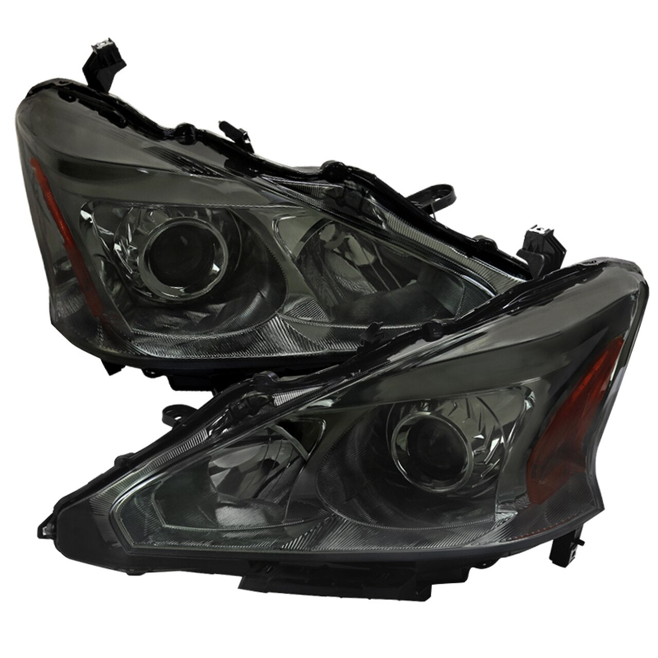 Spec-D Projector Headlights Nissan Altima Sedan (2013-2015) Black