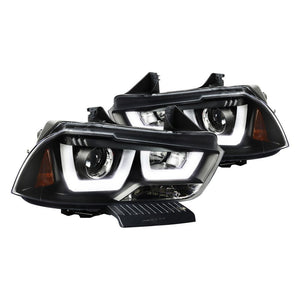 Spec-D Projector Headlights Dodge Charger (2011-2014) LED U-Bar or Seq Spec-D Projector Headlights Dodge Charger (2011-2014) LED U-Bar or Seq
