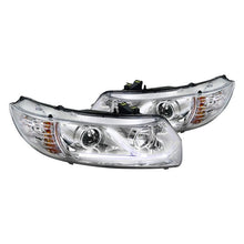 Load image into Gallery viewer, 159.95 Spec-D Projector Headlights Honda Civic Coupe (06-11) DRL LED - Black or Chrome - Redline360 Alternate Image