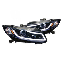 Load image into Gallery viewer, 319.95 Spec-D Projector Headlights Honda Civic Coupe (12-13) Sedan (12-15) LED Bar - Black or Chrome - Redline360 Alternate Image