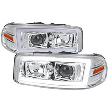 Load image into Gallery viewer, 249.95 Spec-D Projector Headlights Yukon (00-06) Sierra (99-06) w/ LED Strip &amp; H1 Bulbs - Redline360 Alternate Image